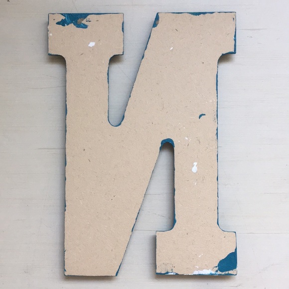 Wood Letter N - Picture 2 of 4